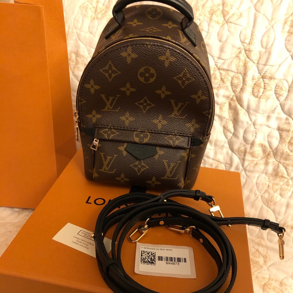 OBO. LOUIS VUITTON PALM SPRINGS MINI M44873